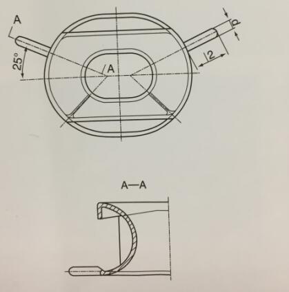 DIN 81915 Marine Chock Type B